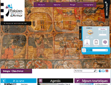 Tablet Screenshot of falaisesdarmor.com